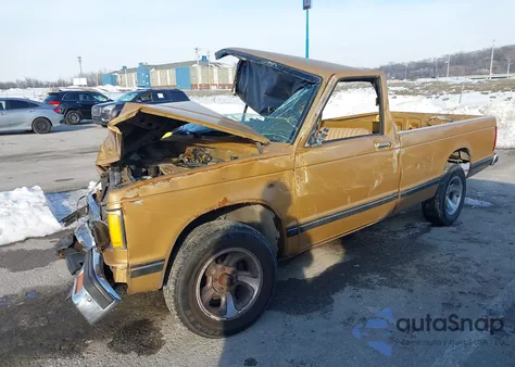 1984 Chevrolet S Truck S10 z USA, uszkodzony, nr VIN 1GCCS14Y3E2122215